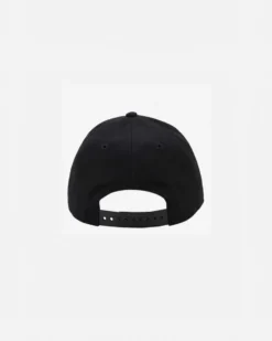 PUMA - Cappello nero e rosso con logo bianco Milan