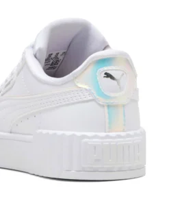 PUMA CARINA 3.0 HOLO 2.0 PS - Sneakers bianca, numerata 28/35 - 402281-01