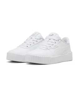 PUMA CARINA 3.0 HOLO 2.0 PS - Sneakers bianca, numerata 28/35 - 402281-01