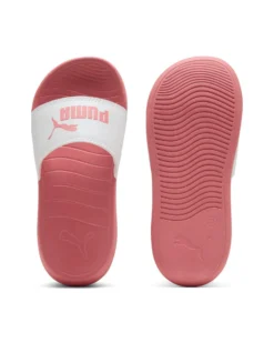 PUMA -CIABATTE KIDS  POPCAT 20 GS ROSA E BIANCHE DAL 28 AL 34.5, 372313-40