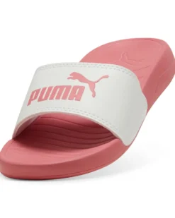 PUMA -CIABATTE KIDS  POPCAT 20 GS ROSA E BIANCHE DAL 28 AL 34.5, 372313-40