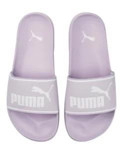 PUMA -CIABATTE LEADCAT 2.0 LILLA CON DETTAGLI BIANCHI DA DONNA 384139-08