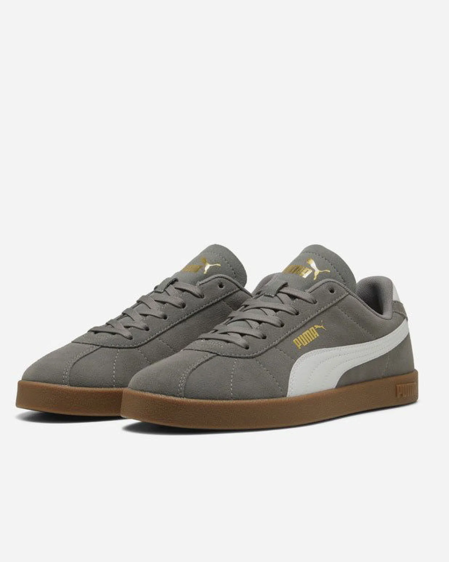 PUMA CLUB II - SNEAKERS GRIGIA E BIANCA DA UOMO - 397444-08