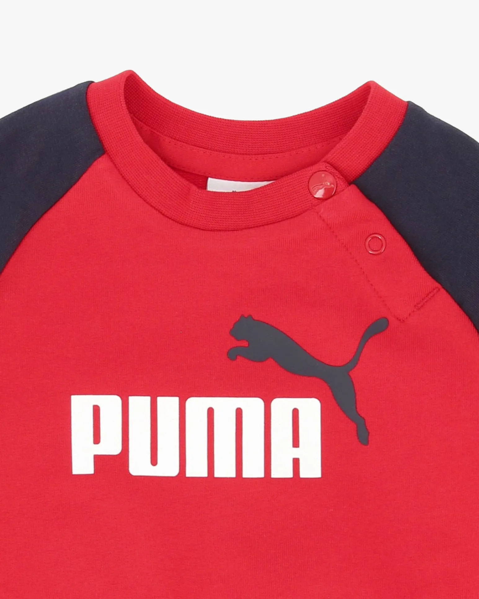 PUMA - COMPLETO NEONATO FELPA E PANTALONE BLU 695641-11
