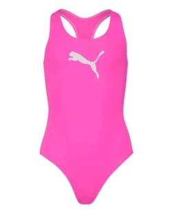 PUMA - COSTUME DA BAMBINA SWIMWEAR FLUO PINK - 701224512_008