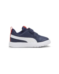 PUMA COURTFLEX V3 V - SNEAKER BLU E BIANCA, NUMERATA 20/27 - 310252-03