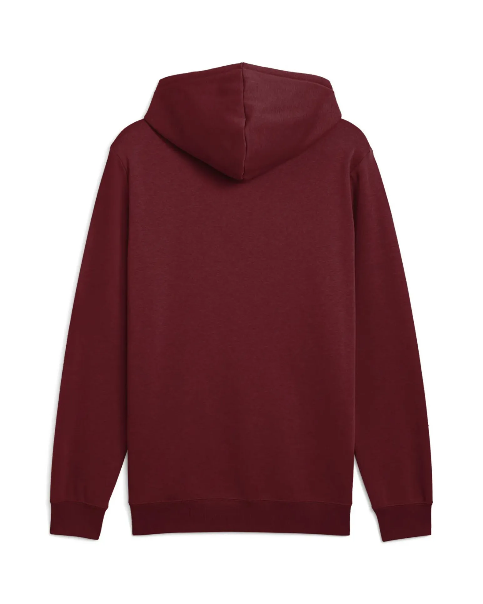 PUMA - FELPA BORDEAUX CON CAPPUCCIO ESSENTIAL +TEXTURED FOIL BIG LOGO DA DONNA, 692198-96