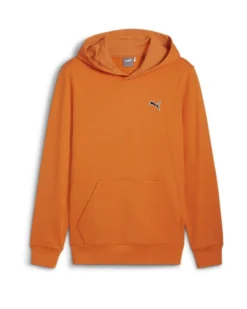 PUMA - FELPA CON CAPPUCCIO ARANCIONE  BETTER ESSENTIAL  DA UOMO, 676814-20