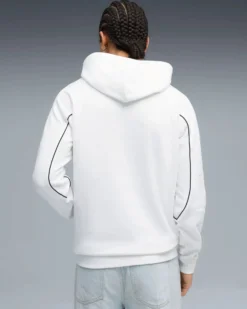 PUMA -FELPA CON CAPPUCCIO BIANCA SPORT HD FL DA UOMO, 688394-02