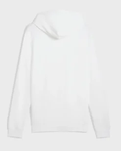PUMA - FELPA CON CAPPUCCIO BIANCA ESSENTIAL 2 COLOR SMALL N.1 DA UOMO, 684719-52