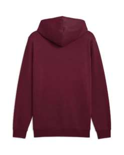 PUMA - FELPA CON CAPPUCCIO BORDEAUX  ESSENTIAL N.1 LOGO HD - DA UOMO, 682571-96