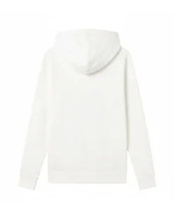 PUMA - FELPA CON CAPPUCCIO FULL ZIP BIANCA ESSENTIAL RHINESTONE FZ HD  DA DONNA , 693552-02