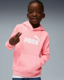PUMA – FELPA CON CAPPUCCIO KIDS ROSA – 684931-27