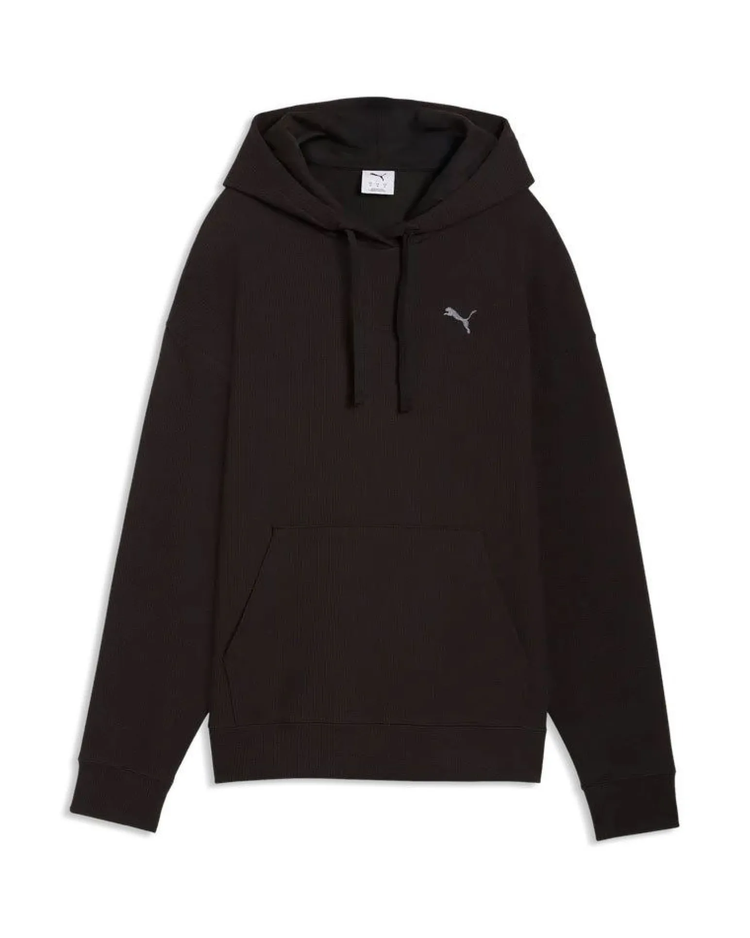 PUMA - FELPA CON CAPPUCCIO NERA ESSENTIAL ELEVATED COMFORT HD - DA DONNA, 691814-01