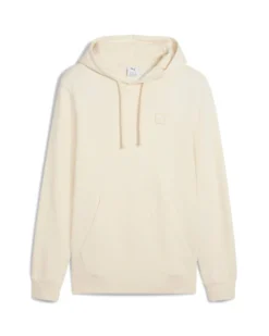 PUMA - FELPA CON CAPPUCCIO PANNA ESSENTIAL N.1 LOGO HD - DA UOMO, 688254-99
