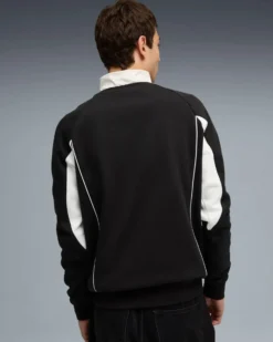 PUMA - FELPA DA UOMO NERA SPORT CREW, 688395-01