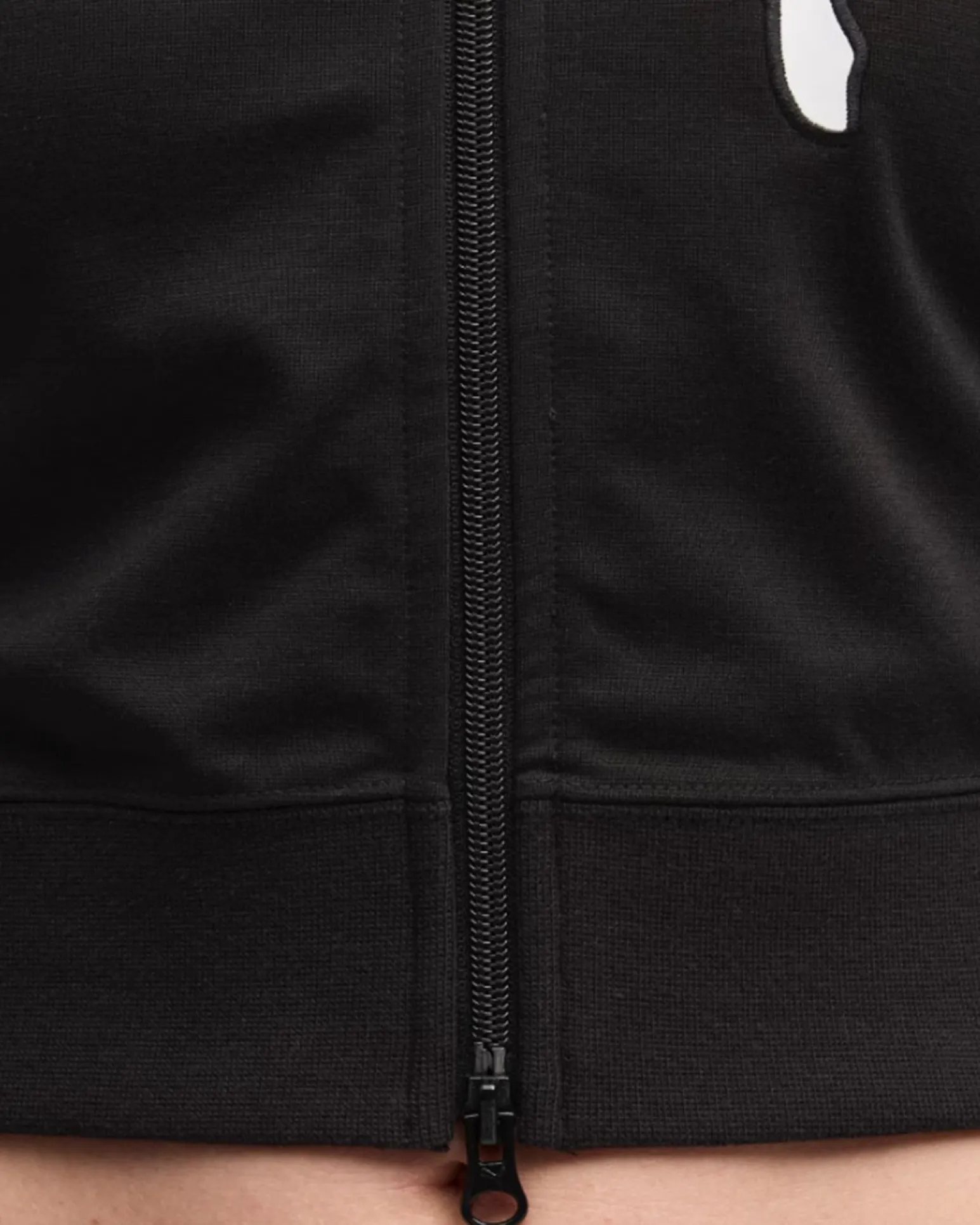 PUMA - FELPA FULL ZIP CORTA NERA FUTURE ARCHIVE T7 SLIM CROP DA DONNA, 632123-01