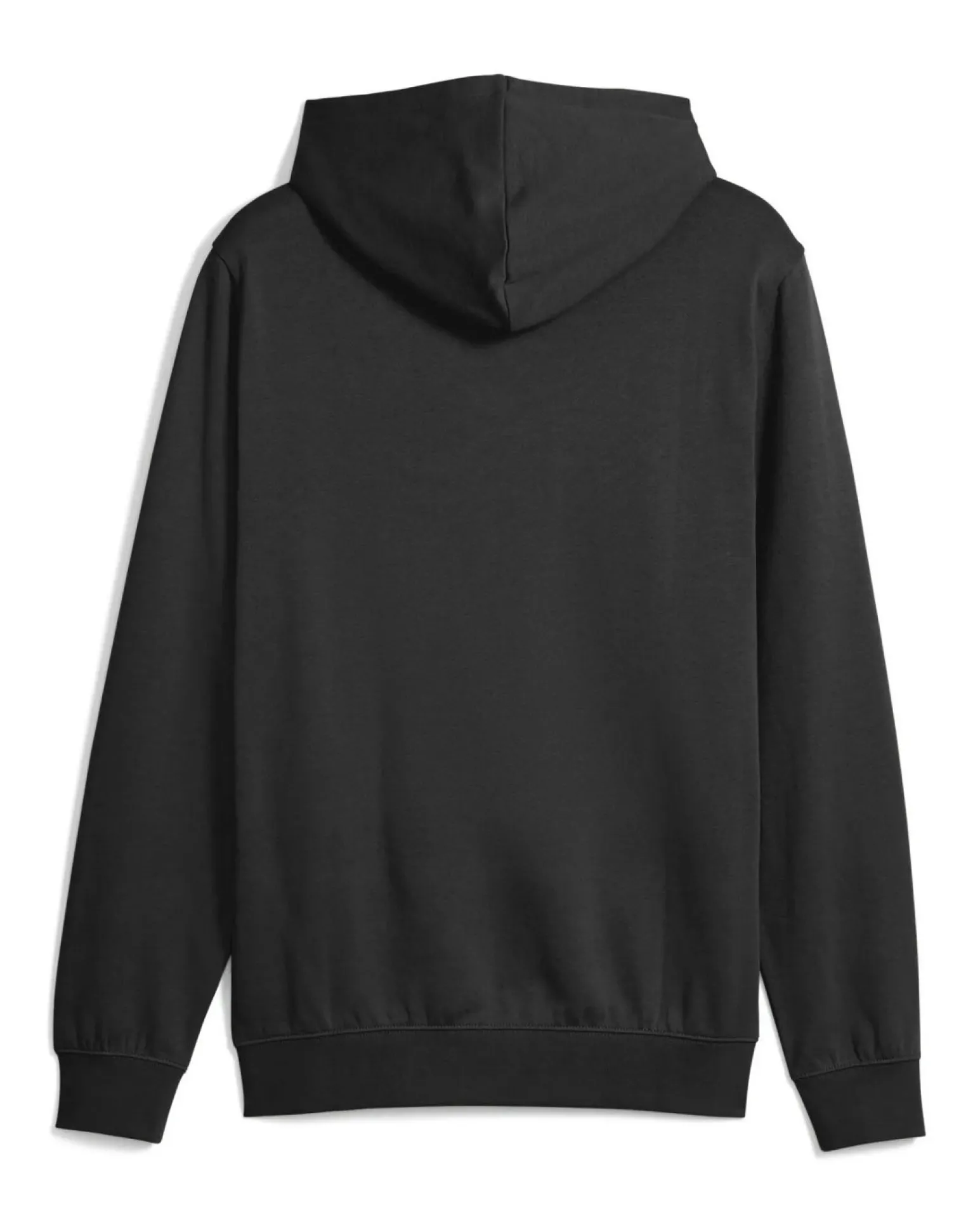 PUMA - FELPA NERA CON CAPPUCCIO ESSENTIAL +TEXTURED FOIL BIG LOGO DA DONNA, 692198-01