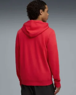 PUMA - FELPA ROSSA FULL ZIP  MILAN ESSENTIAL DA UOMO, 786800-01