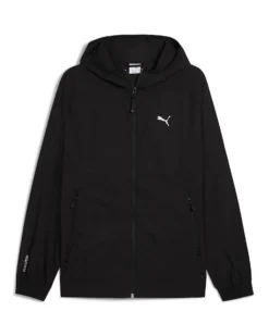 PUMA - GIUBBINO CON CAPPUCCIO FULL ZIP DAL TAGLIO RILASSATO NERO DA UOMO, 629675-01