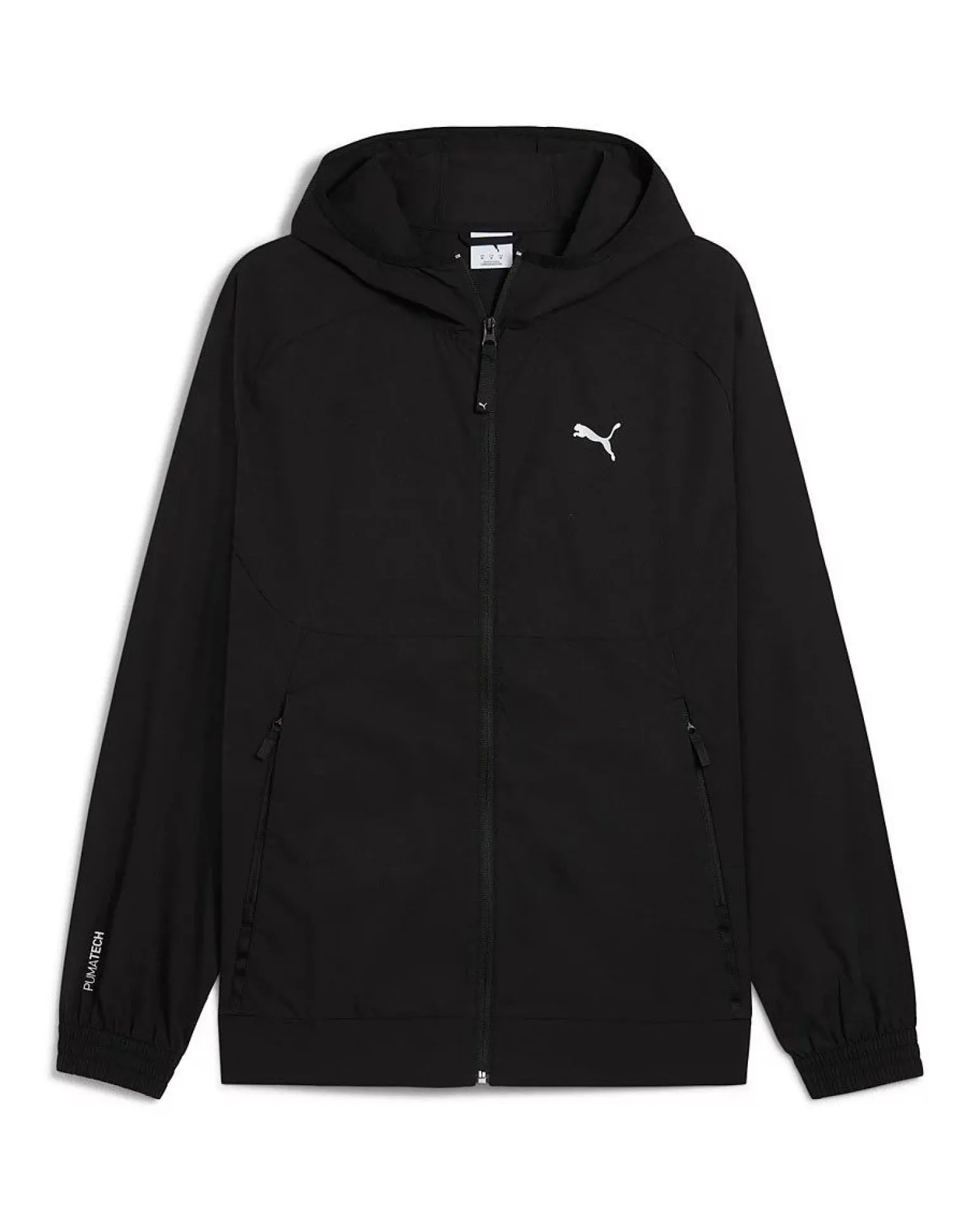 PUMA - GIUBBINO CON CAPPUCCIO FULL ZIP DAL TAGLIO RILASSATO NERO DA UOMO, 629675-01