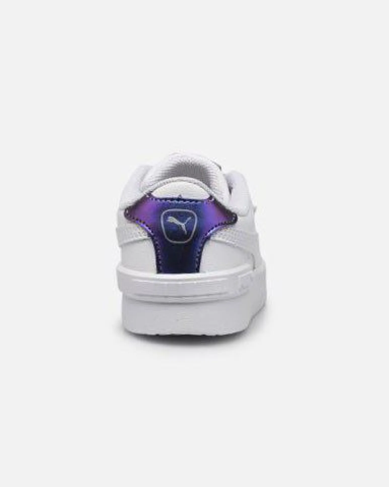 PUMA JADA BIOLUMINESCENCE AC INF - Sneakers da bambina bianca con dettagli metallizzati, numerata 20/27