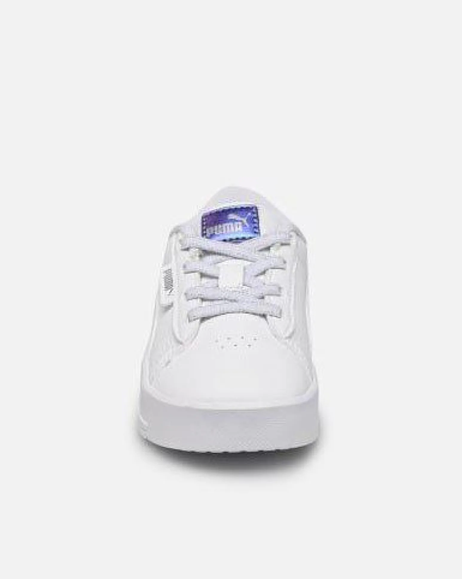 PUMA JADA BIOLUMINESCENCE AC INF - Sneakers da bambina bianca con dettagli metallizzati, numerata 20/27