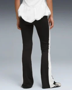 PUMA - LEGGINGS  DONNA NERI T7 FLARED POPPER TIGHTS, 634560-01