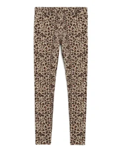 PUMA - LEGGINGS LEOPARDATO MARRONE, NERO E BEIGE  ESSENTIAL GRAPHIC ANIMAL   DA DONNA, 688085-83