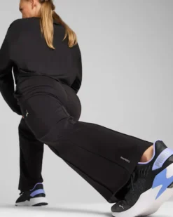 PUMA - LEGGINS CLOUDSPUN HW WIDE LEG NERO - 525764-01
