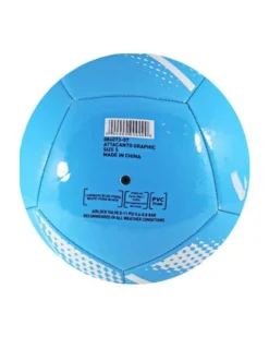 PUMA - PALLONE DA CALCIO CELESTE E BIANCO CON LOGO NERO - ATTACANTO MISURA 5, 084073-07