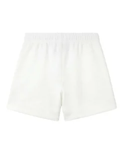 PUMA - PANTALONCINO CORTO JUNIOR (7 - 16 ANNI) BIANCO ESS RHINESTONE, LOGO STRASS,  693861-02