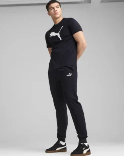 PUMA - PANTALONE BLU ESS NO. 1 LOGO JERSEY CL DA UOMO - 682618-16