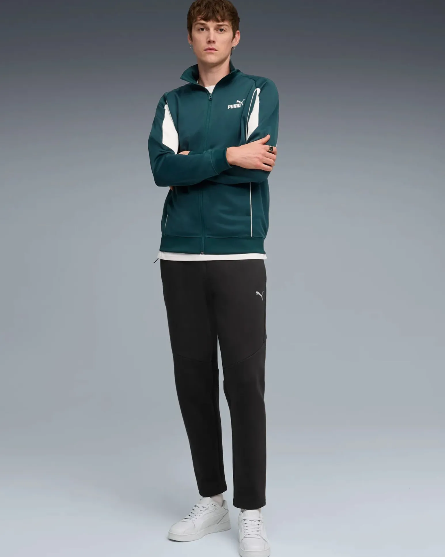 PUMA - PANTALONE EVOSTRIPE PANTS NERO DA UOMO, 688234-01