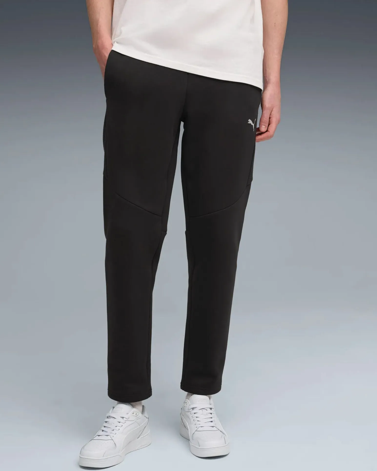 PUMA - PANTALONE EVOSTRIPE PANTS NERO DA UOMO, 688234-01