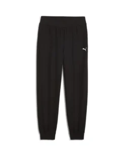 PUMA - PANTALONE HER HIGH-WAIST CL NERO DA DONNA- 681634-01
