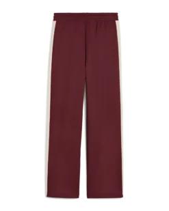 PUMA - PANTALONE T7 ALWAYS ON BORDEAUX  CON BANDA BEIGE DA DONNA, 629797-96