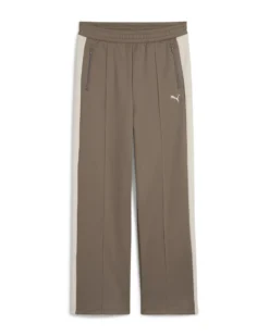 PUMA - PANTALONE T7 ALWAYS ON TAUPE CON BANDA BEIGE  DA DONNA, 629797-97