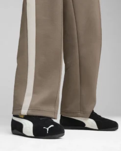 PUMA - PANTALONE T7 ALWAYS ON TAUPE CON BANDA BEIGE  DA DONNA, 629797-97