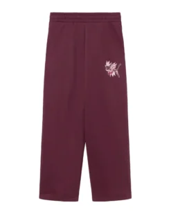 PUMA - PANTALONE TUTA BORDEAUX ESSENTIAL SMALL N.1 LOGO  DA DONNA, 682428-02