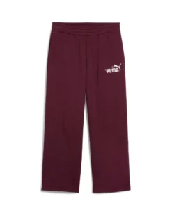 PUMA - PANTALONE TUTA DRITTI BORDEAUX ESSENTIAL NATURE 2.0 COMFORT  DA DONNA, 688081-96