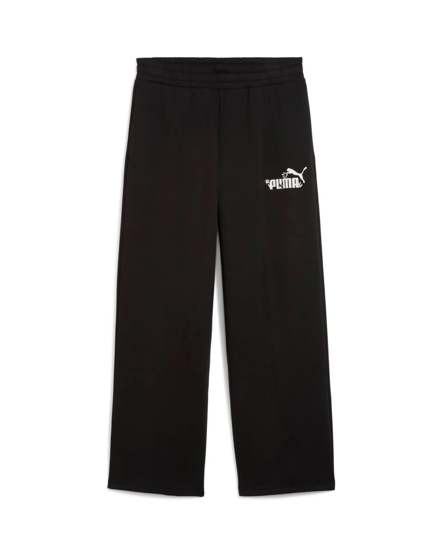 PUMA - PANTALONE TUTA DRITTI NERO ESSENTIAL NATURE 2.0 COMFORT DA DONNA, 688081-96