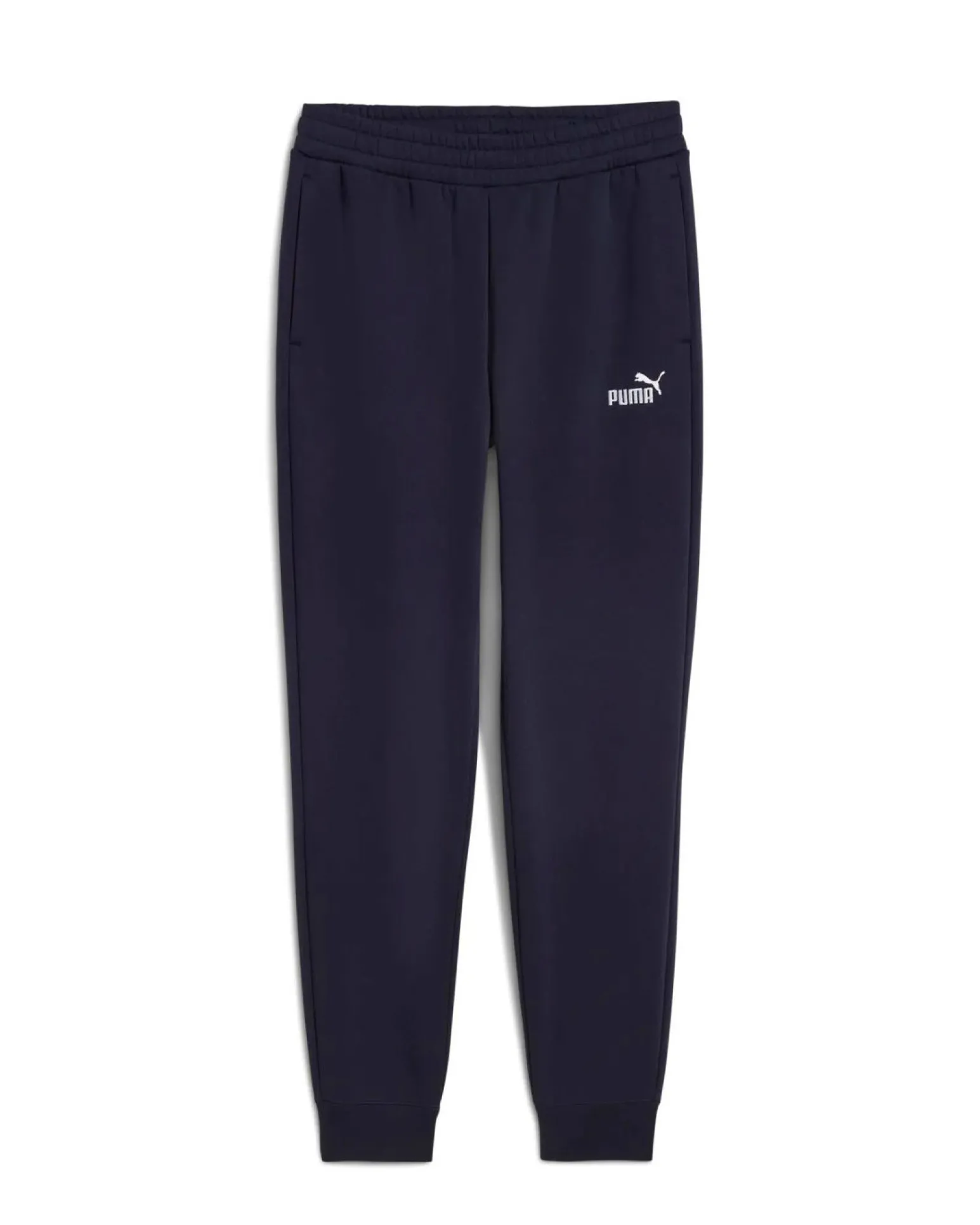 PUMA - PANTALONE TUTA ESSENTIAL NO.1 LOGO SLIM BLU DA UOMO, 633841-16