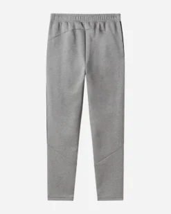 PUMA - Pantaloni tuta da uomo grigi e neri slim fit in tessuto traspirante