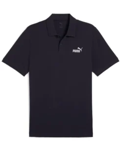 PUMA - POLO BLU ESSENTIAL N.1 LOGO PIQUE TU DA UOMO - 682552-16