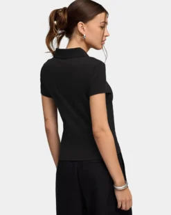 PUMA - POLO NERA  ESSENTIAL BABY  DA DONNA, 693848-01