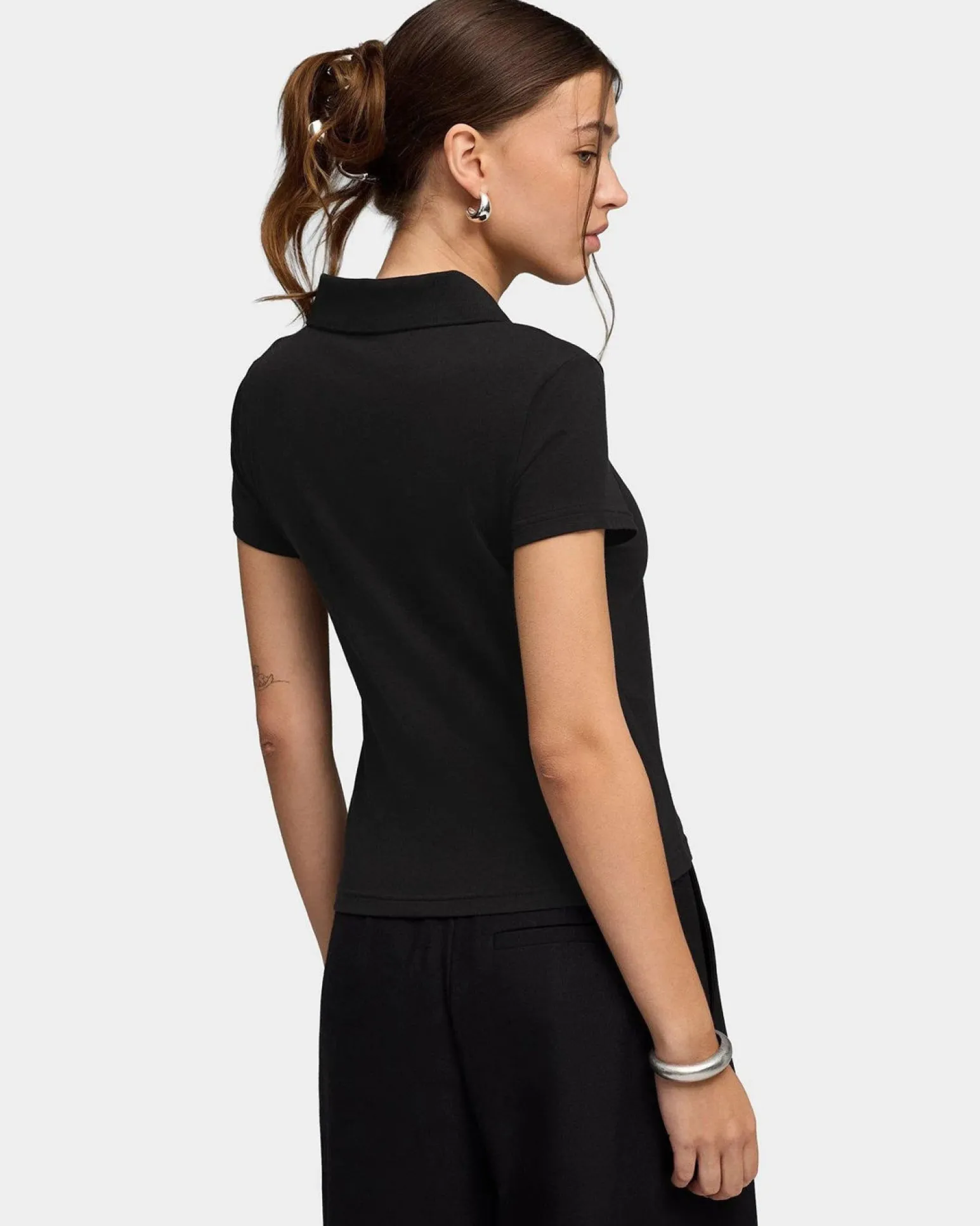PUMA - POLO NERA ESSENTIAL BABY DA DONNA, 693848-01
