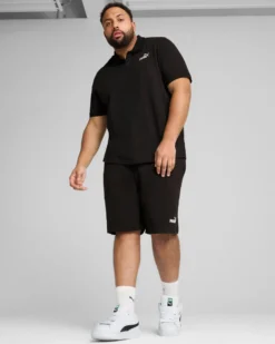PUMA - POLO NERA ESSENTIAL N.1 LOGO PIQUE TU DA UOMO - 682552-01