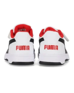PUMA REB-L AC+ PS- Sneakers bianca e nero, NUMERATA 28/35 - 398995-08