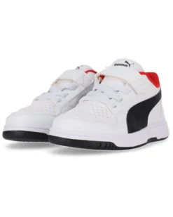 PUMA REB-L AC+ PS- Sneakers bianca e nero, NUMERATA 28/35 - 398995-08